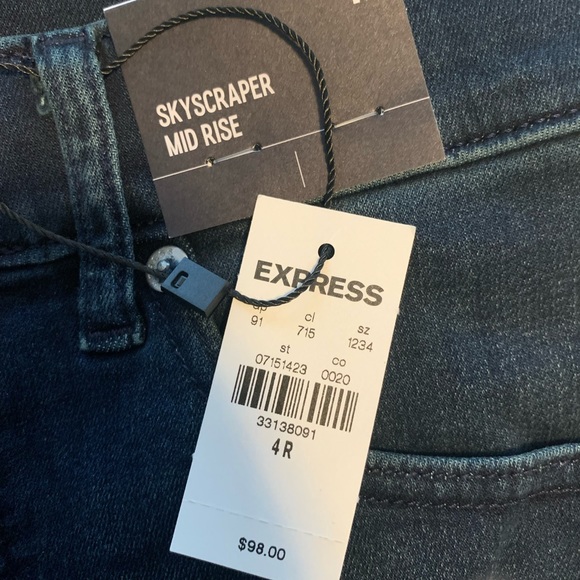 Express midrise skyscraper jeans - Picture 5 of 8